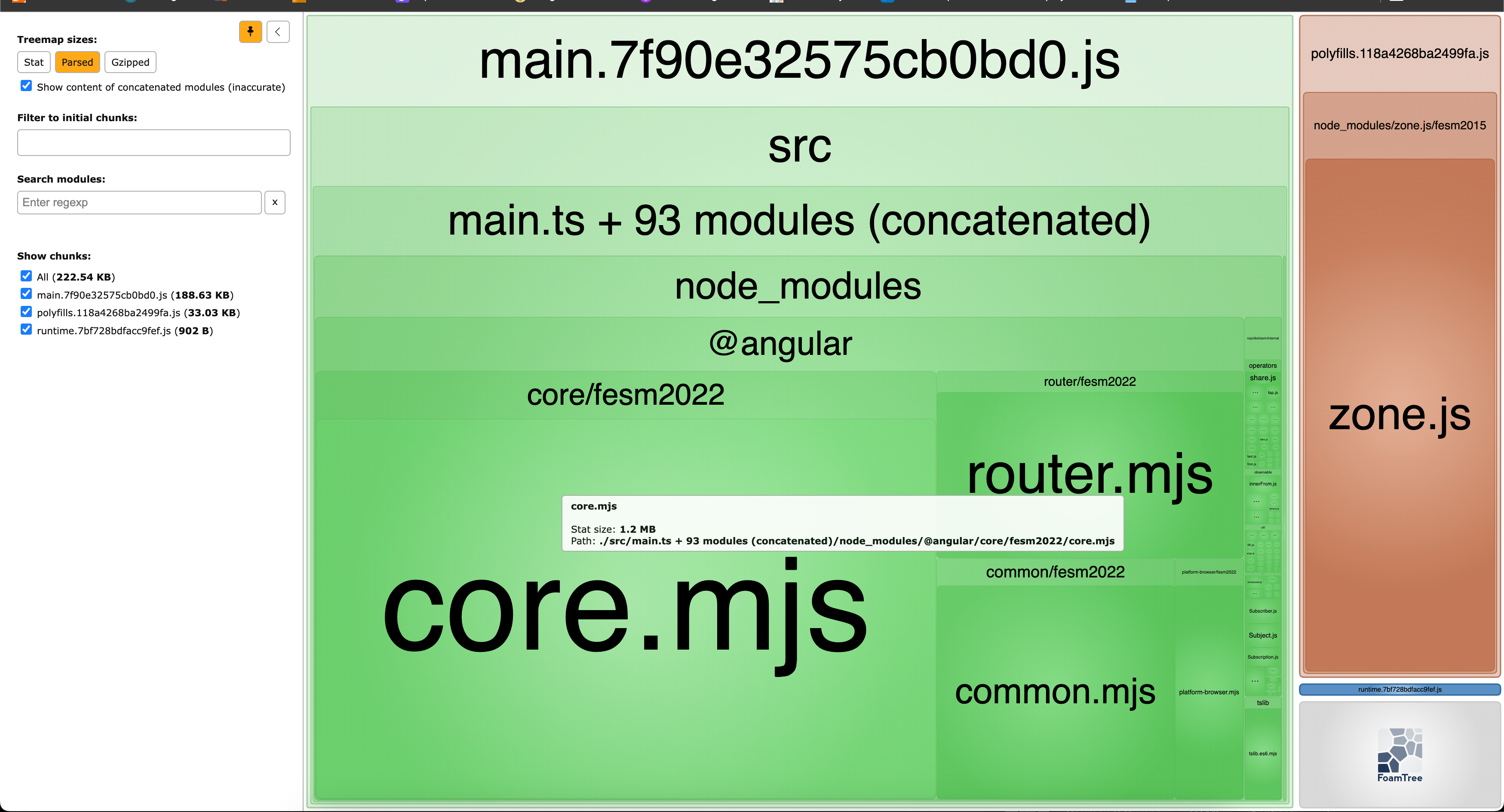 Webpack Build Size